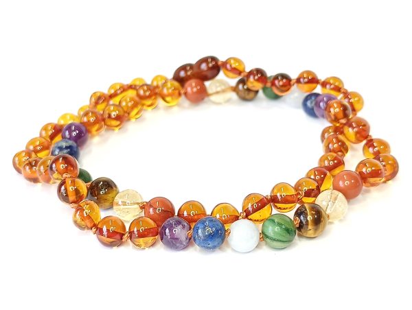 Collar Ámbar y 7 Chakras