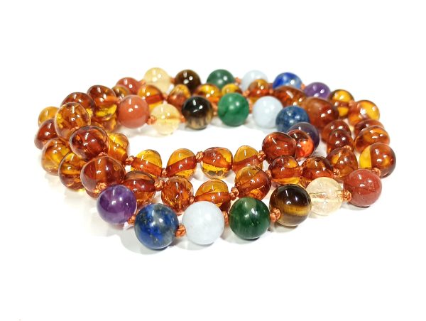 Collar Ámbar y 7 Chakras - Imagen 5