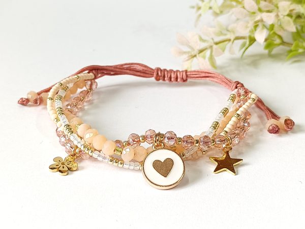 Conjunto Pulsera Adaptable y Aros - Imagen 2