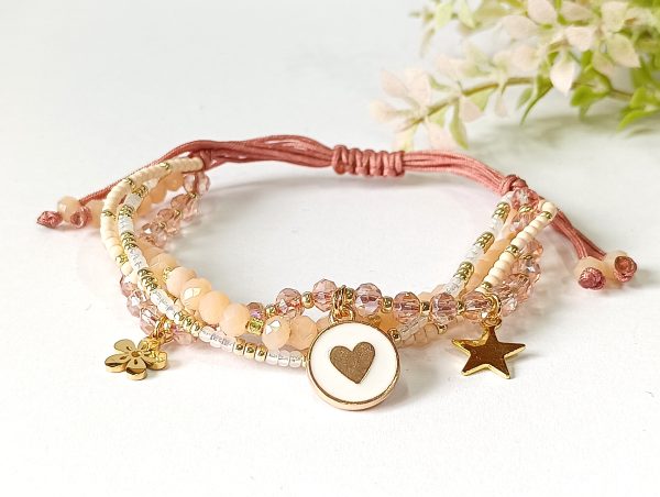 Conjunto Pulsera Adaptable y Aros - Imagen 3