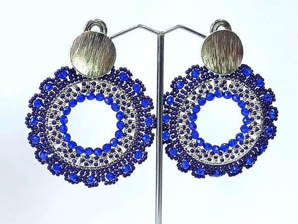 Maxi Aros Azul Plateado